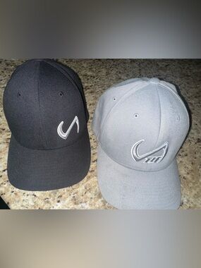 Take Life Further (TLF Apparel) Baseball Caps - Black & Light Gray BUNDLE